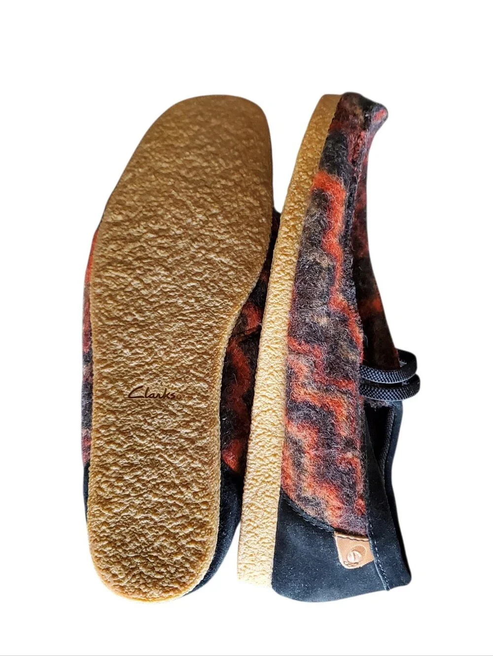 Clarks Collection Shacre II Wool Printed Moccasin (US 7/39.5)